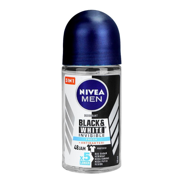 Nivea Men Invisible Black &amp; White – 50ml