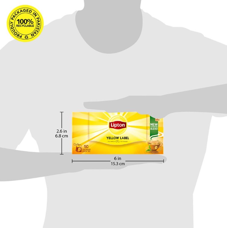Lipton Yellow Label Black Tea 50 Bags