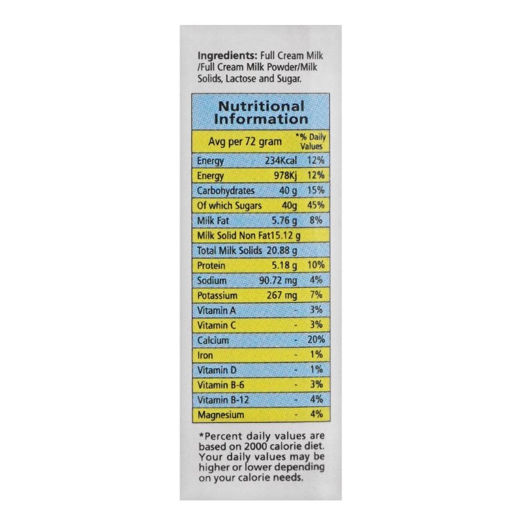 Comelle Sweetened Condensed Milk 72g