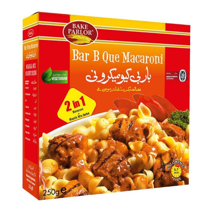 Bake Parlor BBQ Macaroni – 250g Box
