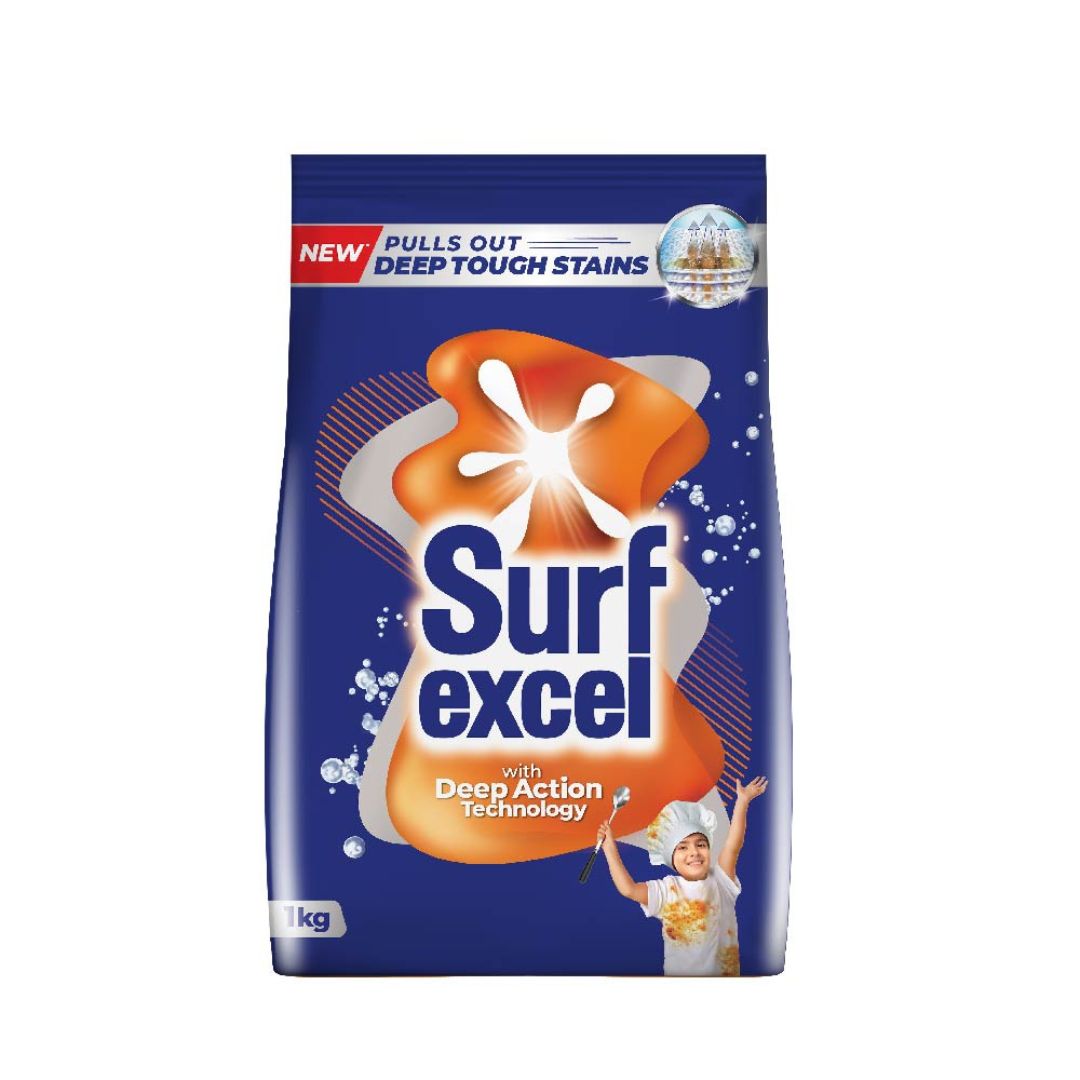 Surf Excel Deep Action Washing Powder – 1kg