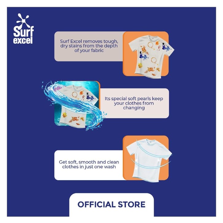 Surf Excel Washing Powder – 500g