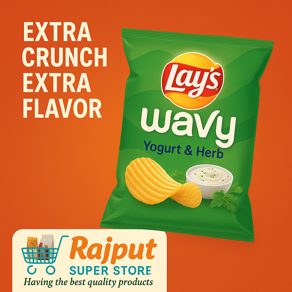 Lays Wavy Yogurt &amp; Herb 30g