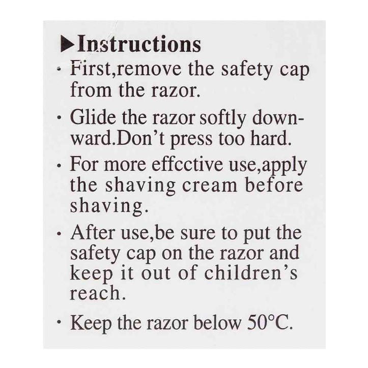 Tinkle Women Eyebrow Razor – 3 Pieces