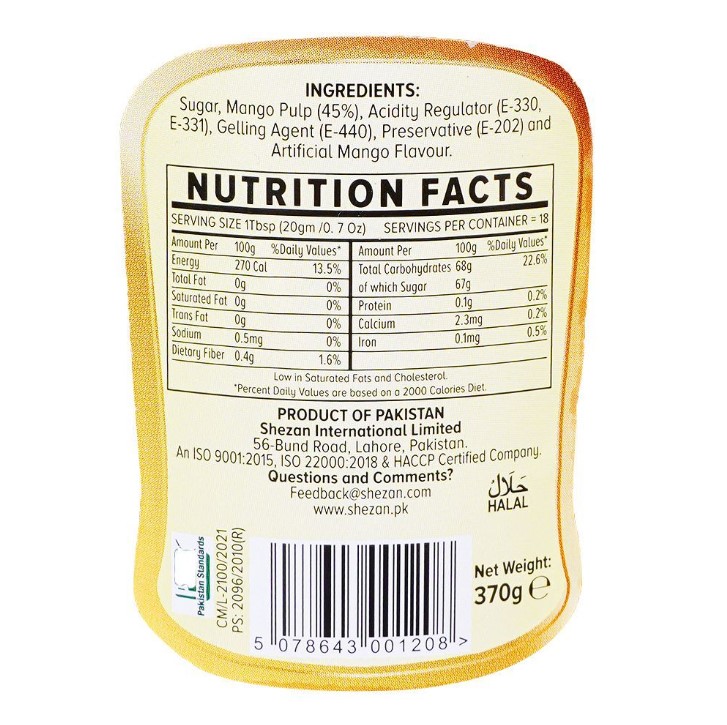 Shezan Mango Jam – 370g