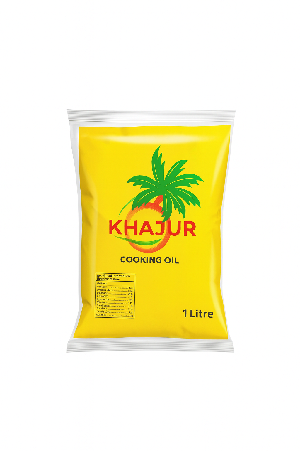 Khajur Cooking Oil – 1 Litre Pouch
