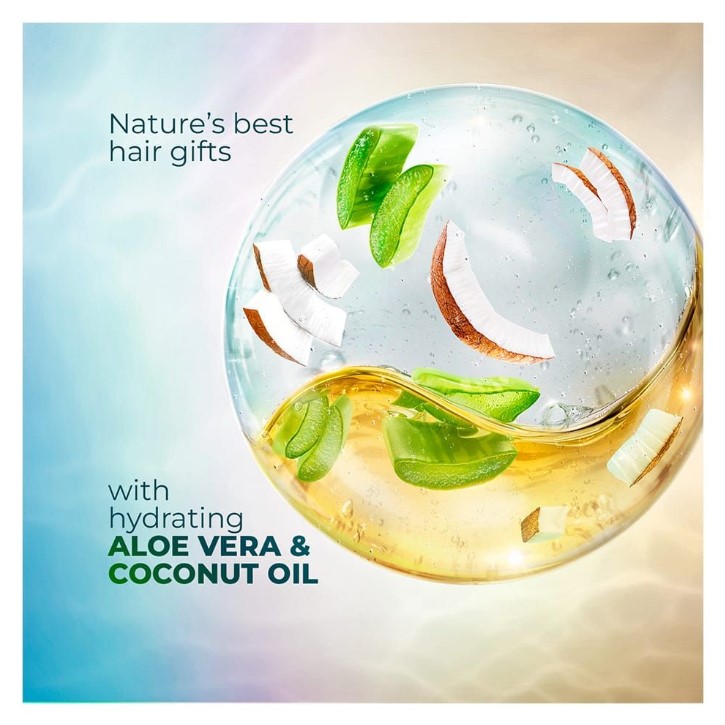 Sunsilk Coconut Oil &amp; Aloe Vera Bouncy Volume Shampoo – 380ml