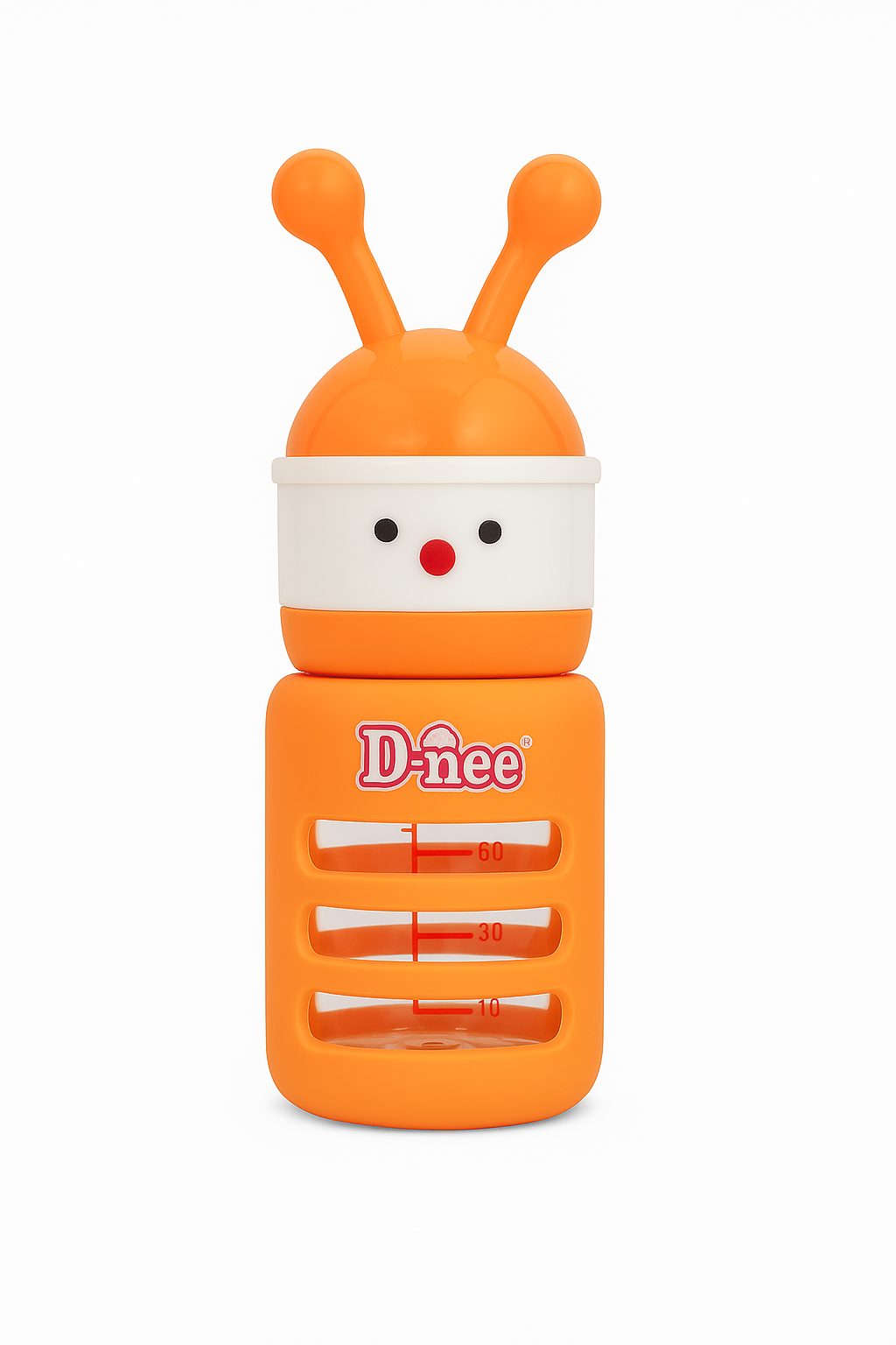 D-nee Baby Feeding Bottle – 60ml Glass Feeder