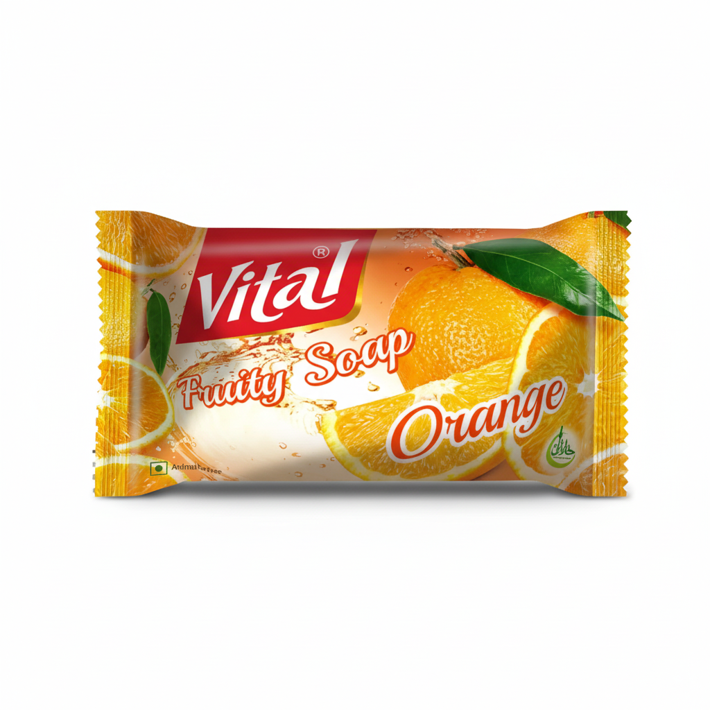 Vital Fruit Soap – Orange (60gm)