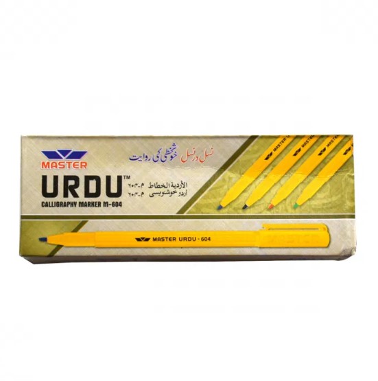 Master Urdu M-604 Calligraphy Marker – 10