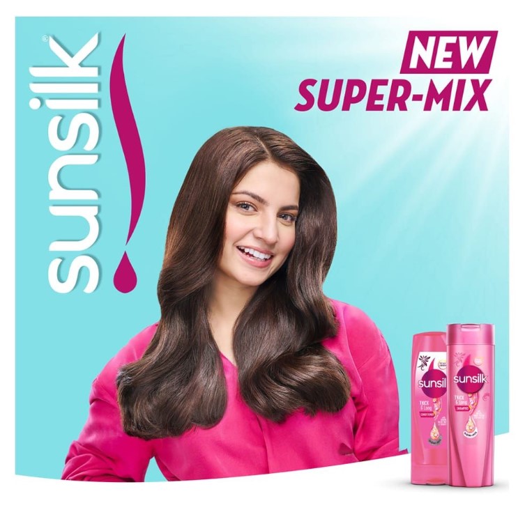 Sunsilk Thick &amp; Long Keratin Yogurt Protein &amp; Coconut Oil Shampoo, 660ml