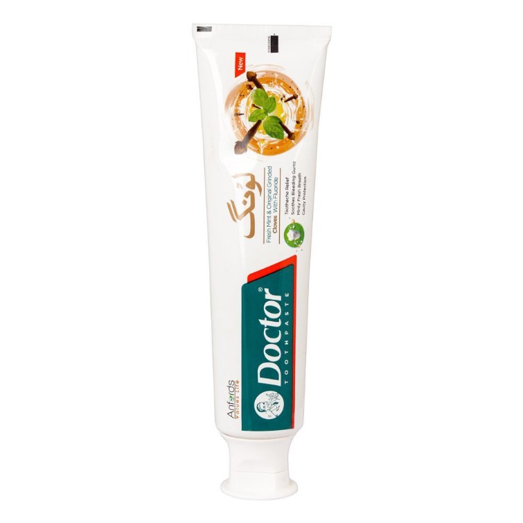 Doctor Fresh Mint &amp; Original Grinded Cloves Fluoride Toothpaste, 140g
