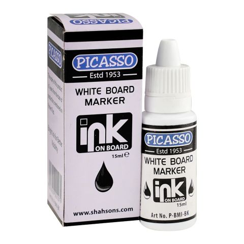 Goldfish Picasso White Board Marker Ink – Black (15ml)