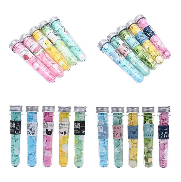 Travelling Paper Soap – Bottle Packing (Assorted Colors)