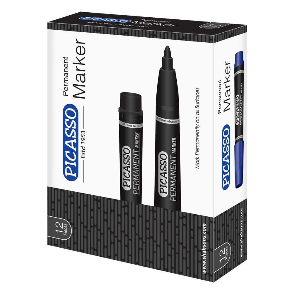 Picasso White Board Marker – 12 Pieces
