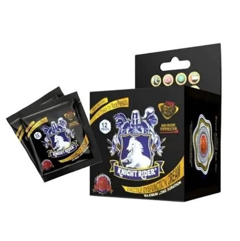 Knight Rider Delay Cream + Condom – 1 Piece