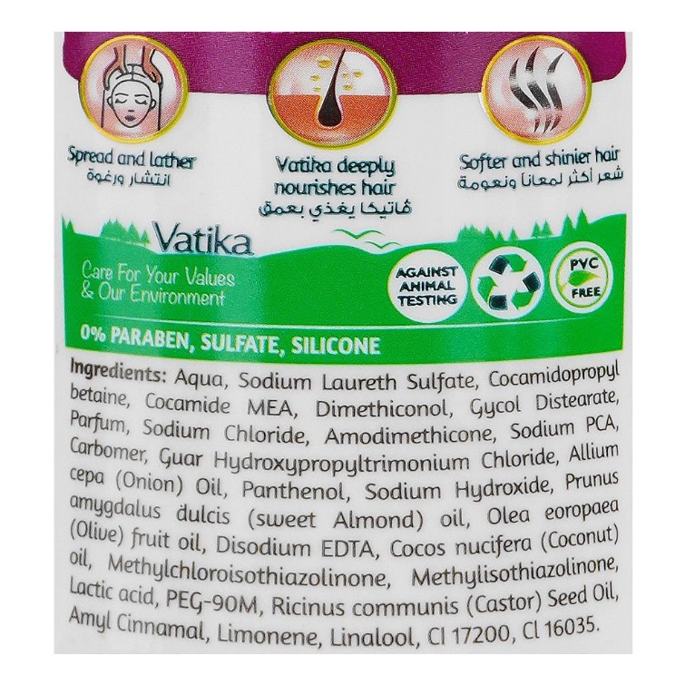 Dabur Vatika Onion Hair Fall Control Shampoo – 370ml
