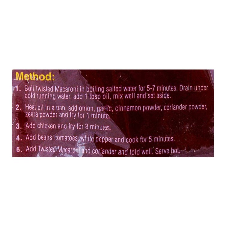 Bake Parlor Twisted Macaroni – 400g Pouch