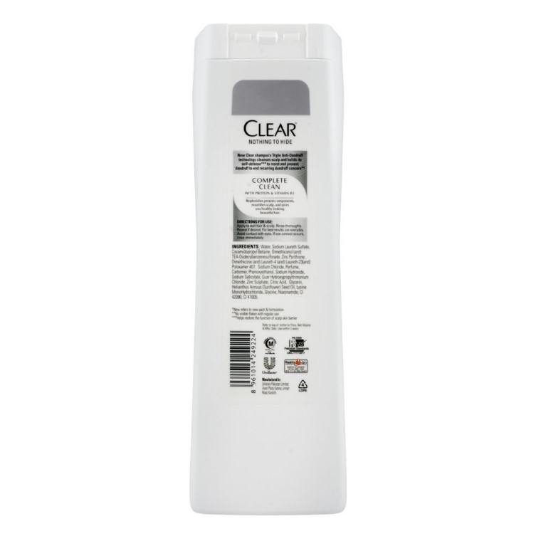 Clear Complete Clean Shampoo – 380ml