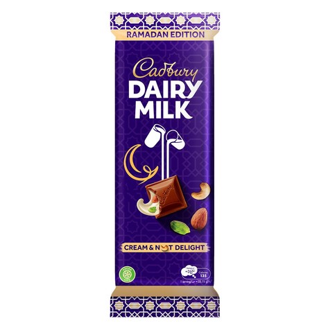 Cadbury Dairy Milk Cream &amp;amp; Nut Delight – 95g