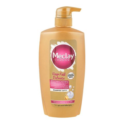 Meclay London Collagen Minoxidil Biotin Hair Fall Defense Shampoo, Sulfate Free, For Hair Fall, 660ml