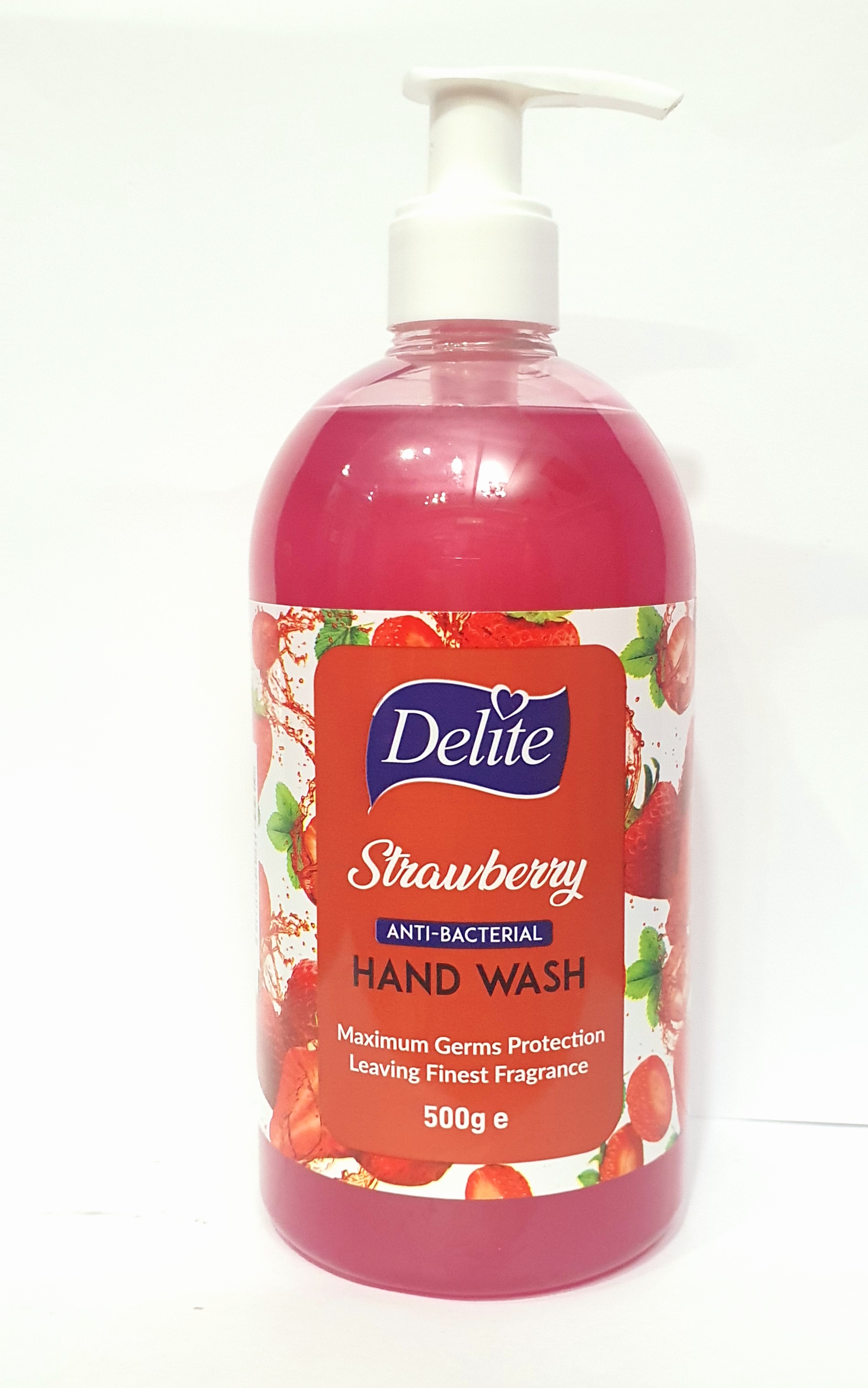 Delite l Anti-bacterial Hand Wash l Strawberry
