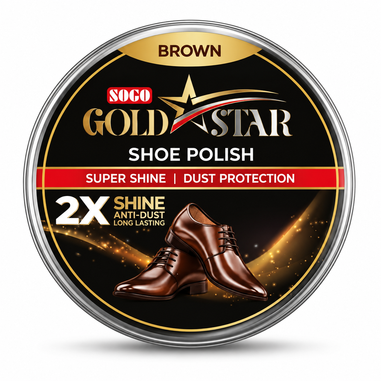 Soco Gold Star Brown Shoe Polish