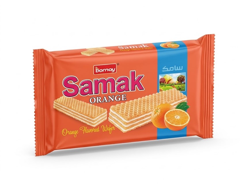 Samak Wafer ORANGE – Rs.100 Pack