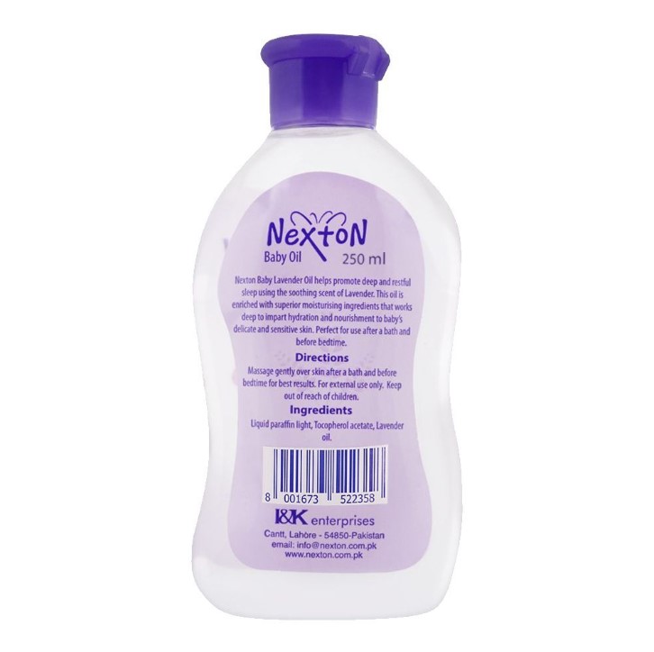 Nexton Sleep Time Lavender Baby Oil – 250ml