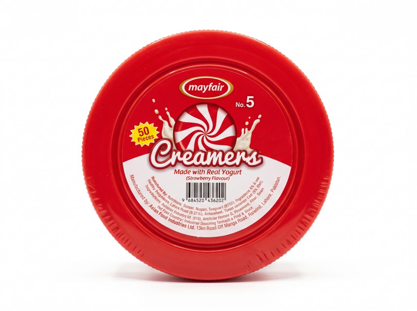Creamers Candy Jar – 50 Pieces