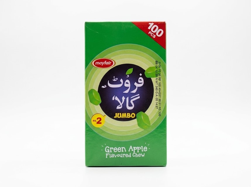 Mayfair Fruit Gala Jumbo – Green Apple 100 Pcs