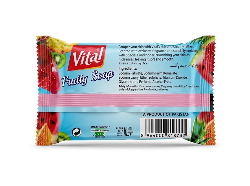 Vital Fruity Soap – Tropical 120g