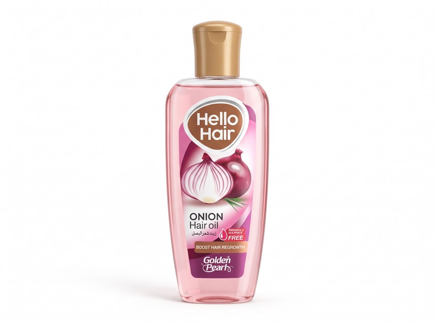 Golden Pearl Hello Hair Onion Hair Oil – 100ml