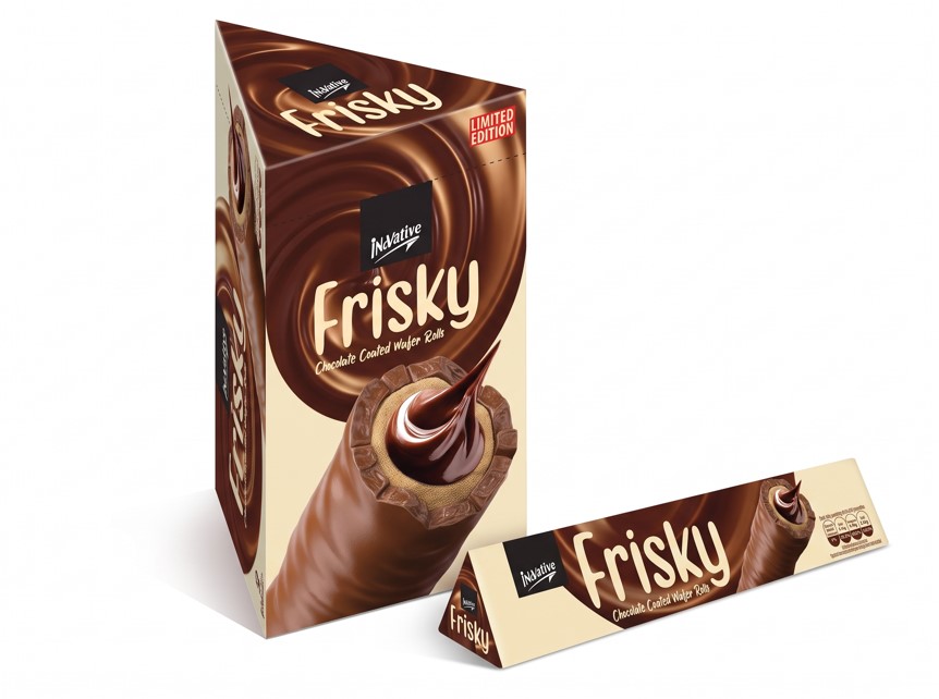 iNative Frisky Chocolate Coated Wafer Rolls – Rs. 60