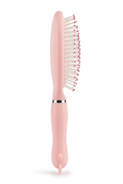RK Pink Cushion Hair Brush – Soft-Tip Bristles