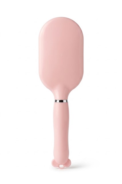 RK Pink Cushion Hair Brush – Soft-Tip Bristles