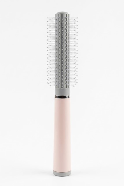 RK Round Styling Hair Brush – Pink &amp; Grey