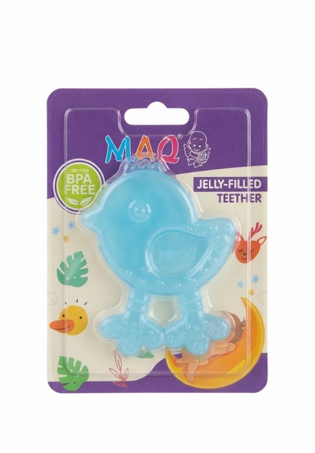 MAQ Jelly-Filled Baby Teether – Assorted Animal Designs