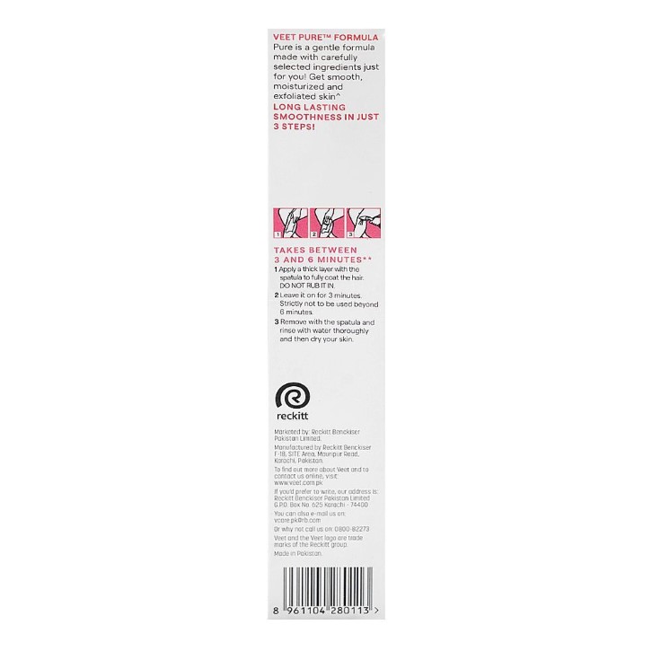 Veet Pure Rose &amp; Freesia Hair Removal Cream for Normal Skin – 63g