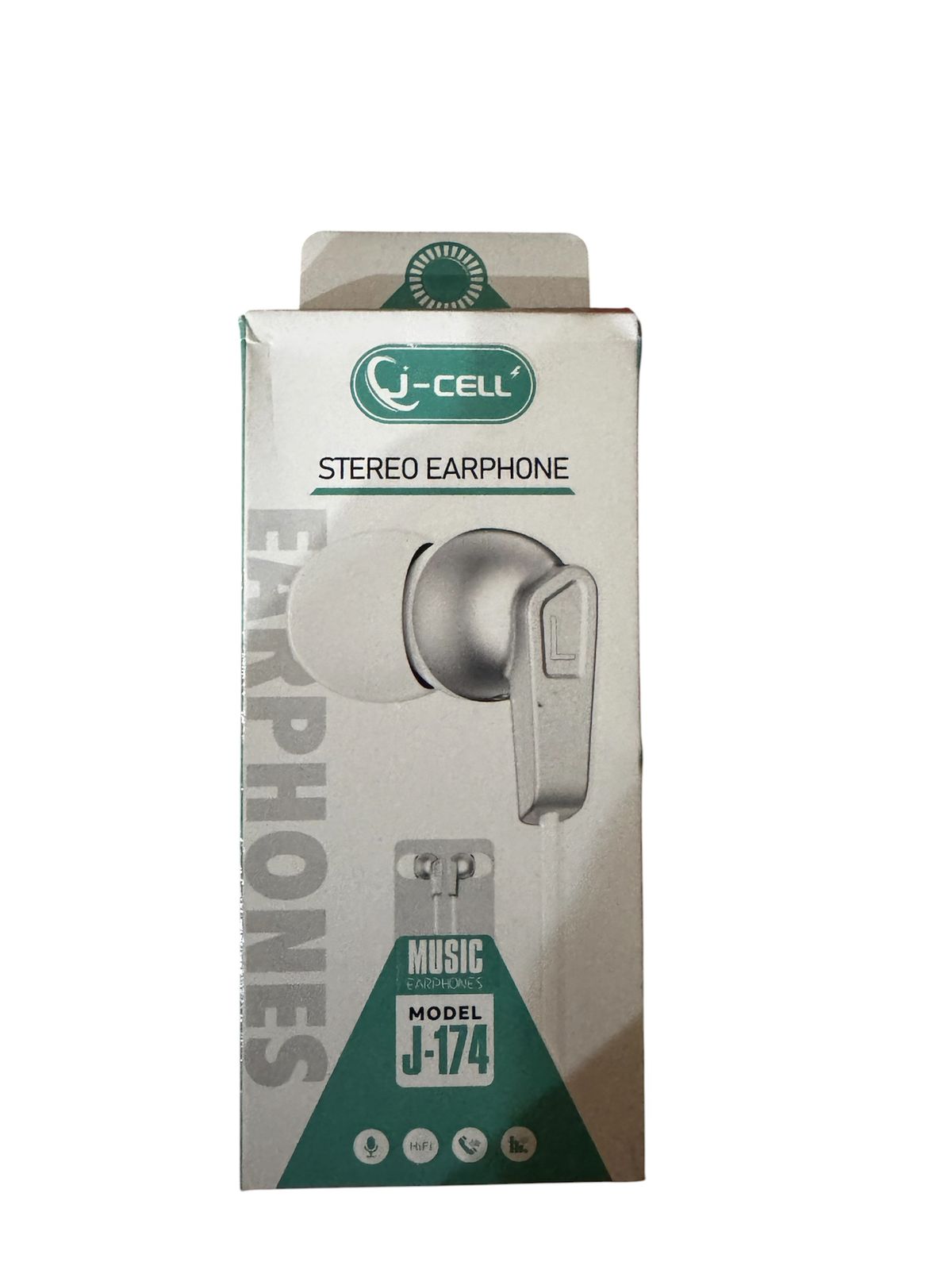 J-Cell Stereo Earphones J-174