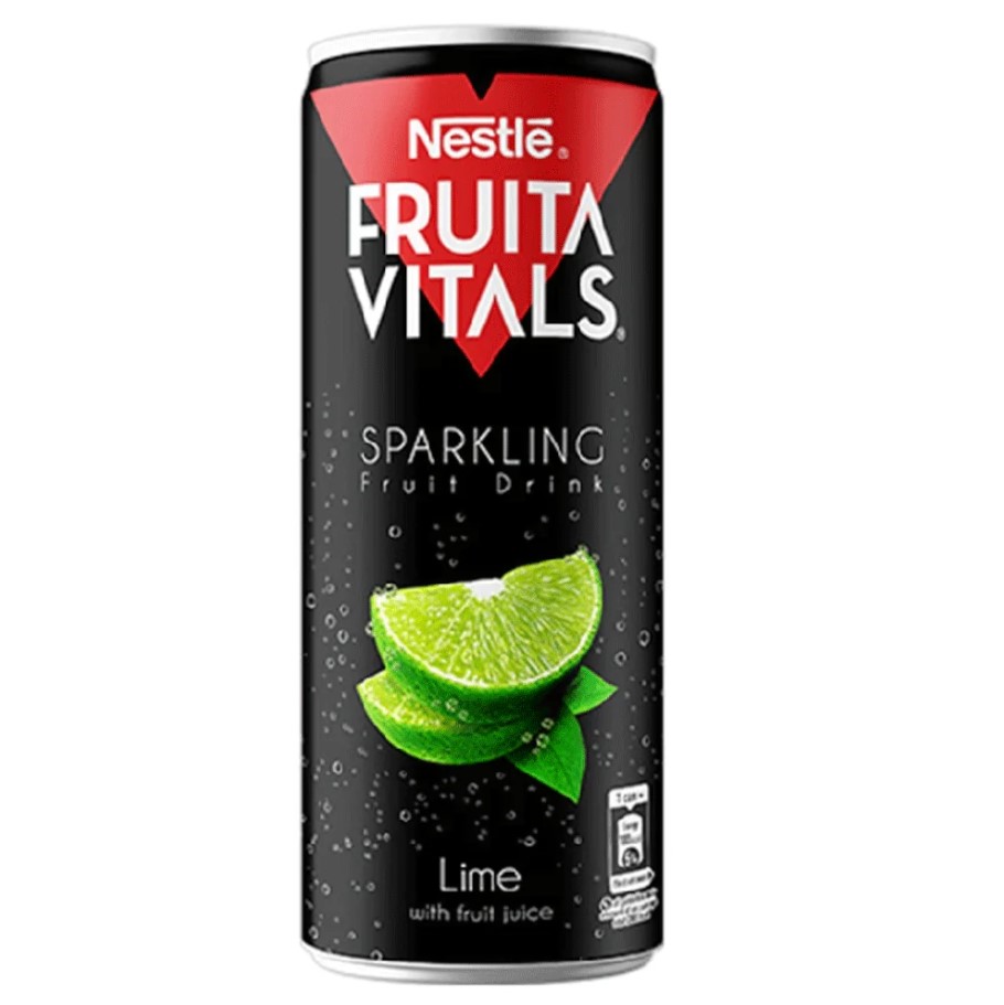 Nestlé Fruita Vital Sparkling Lime &amp; Lemon – 250ml