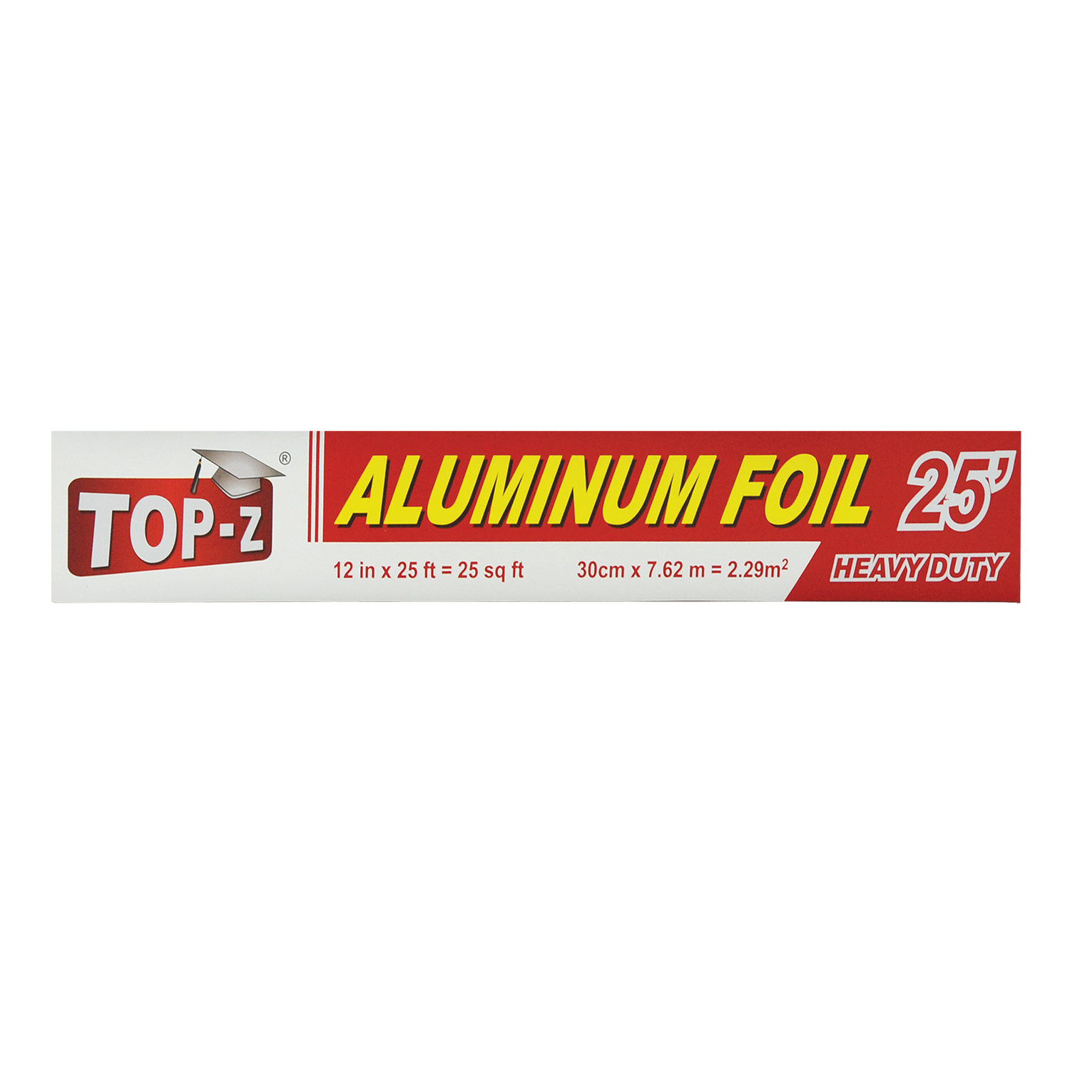 TOP-Z Aluminium Foil – 25ft