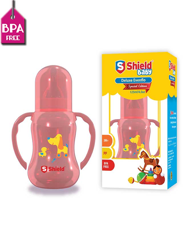 Shield Baby Regular Color 125ml With Handle Feeder