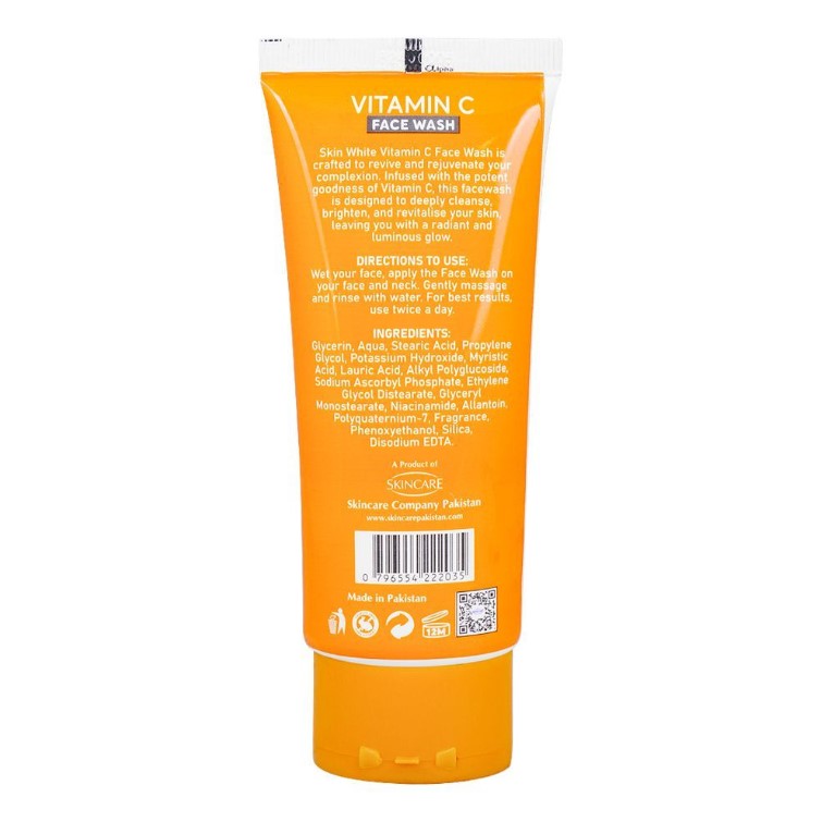 Skin White Vitamin C Face Wash – 100g