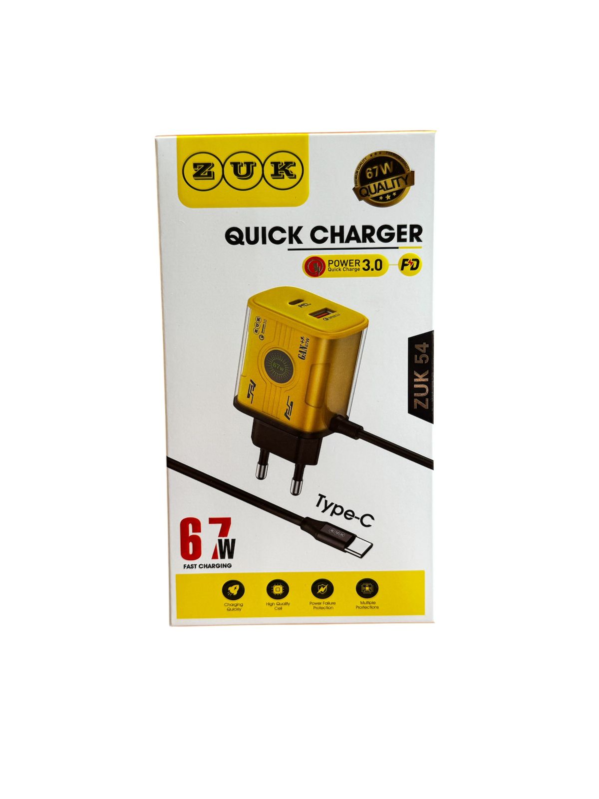 ZUK Quick Charger – 67W Type-C